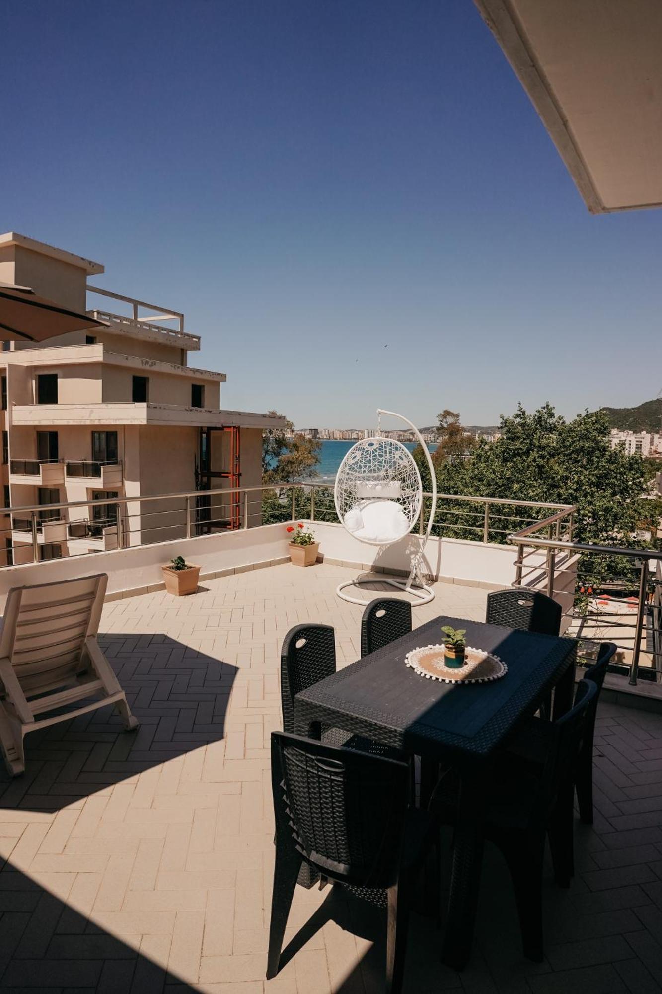 Апартаменты Rrapi Seaview Penthouse - By Eka Luxury Влёра