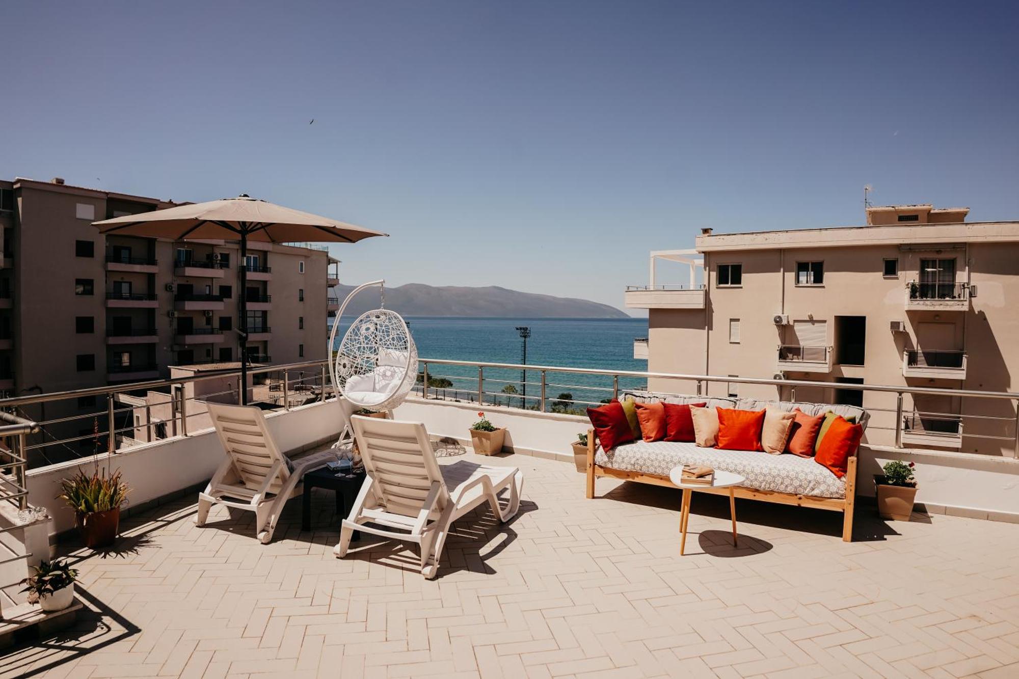Апартаменты Rrapi Seaview Penthouse - By Eka Luxury